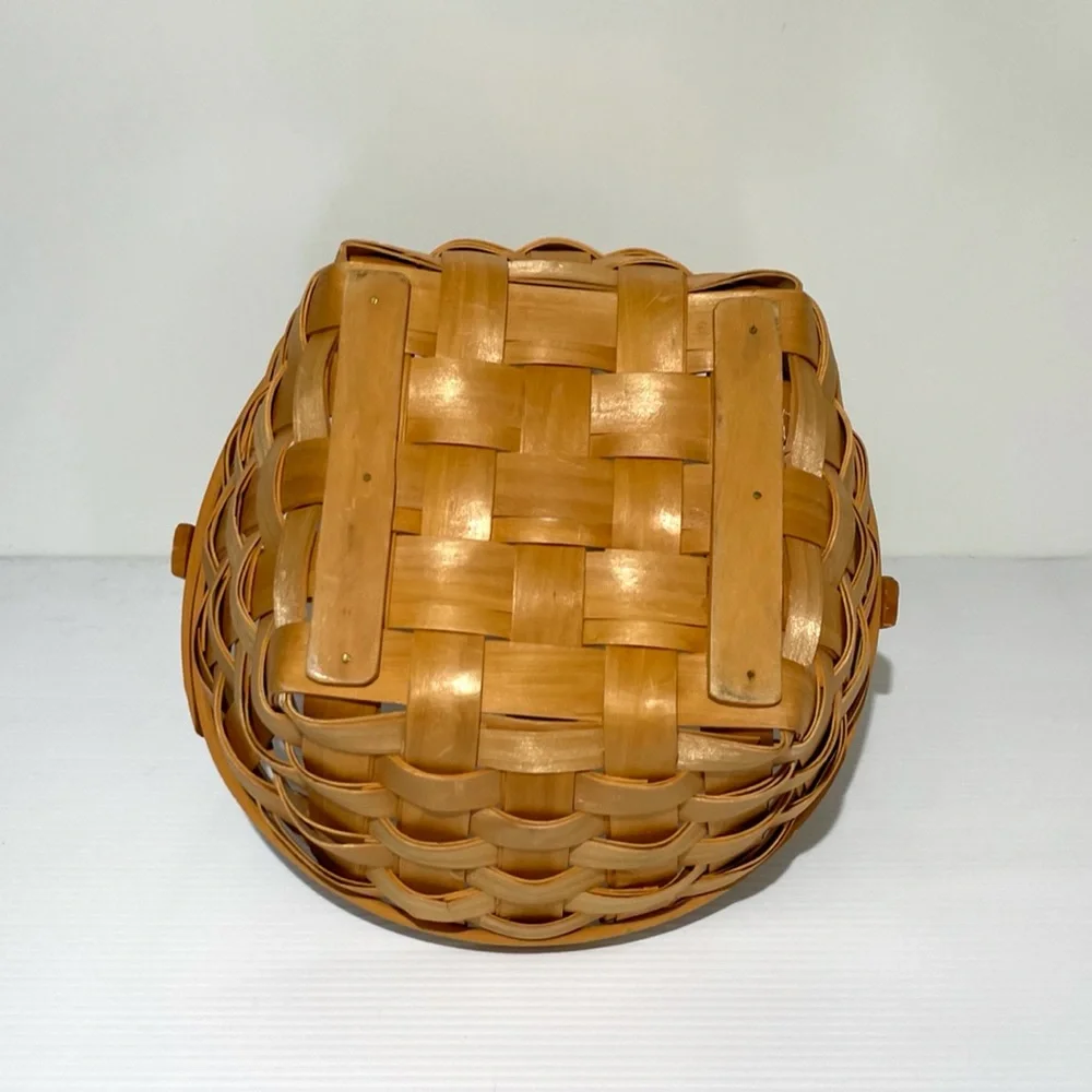 Basket Hand Woven Basket Handcrafted Basket French Countryside Farmhouse Cottage